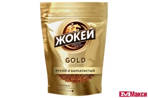 КОФЕ "ЖОКЕЙ" ГОЛД СУБЛИМРОВАННЫЙ 75Г ПАКЕТ (ОРИМИ-ТРЭЙД)