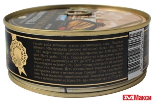 ШПРОТЫ "БАРС" ИЗ БАЛТИЙСКОЙ КИЛЬКИ В МАСЛЕ 240Г С ОТКР.