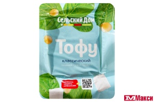 ПРОДУКТ СОЕВЫЙ ТОФУ КЛАССИЧЕСКИЙ 250Г (СЕЛЬСКИЙ ДОМ) 