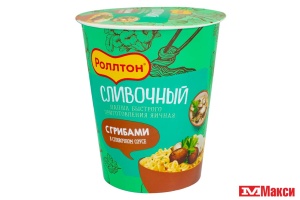 ЛАПША Б/П "РОЛЛТОН" ЯИЧНАЯ СО СЛИВОЧНЫМ ВКУСОМ 70Г СТАКАН В АССОРТ.(с грибами в сливочном соусе)