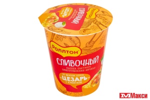 ЛАПША Б/П "РОЛЛТОН" ЯИЧНАЯ СО СЛИВОЧНЫМ ВКУСОМ 70Г СТАКАН В АССОРТ.(цезарь с креветкой)