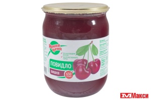 ПОВИДЛО ВИШНЕВОЕ 630Г СТ/Б (ЯРКАЯ ЦЕНА)