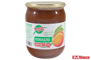 ПОВИДЛО ПЕРСИКОВОЕ 630Г СТ/Б (ЯРКАЯ ЦЕНА)