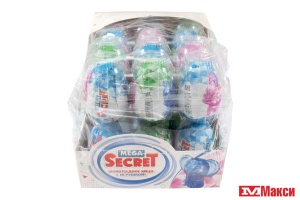 ЯЙЦО ШОКОЛАДНОЕ "MEGA SECRET" КРИСТАЛЯТА 20Г (ЭВРИКА)