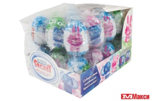 ЯЙЦО ШОКОЛАДНОЕ "MEGA SECRET" КРИСТАЛЯТА 20Г (ЭВРИКА)