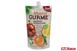 МАЙОНЕЗ "MASTER GURME" ПРОВАНСАЛЬ 50,5% 350МЛ ДОЙ-ПАК (ЭФКО)