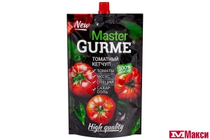 КЕТЧУП "MASTER GURME" ТОМАТНЫЙ 300Г ПАКЕТ (ЭФКО)