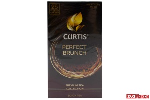 ЧАЙ "CURTIS" PERFECT BRUNCH ЧЕРНЫЙ 25 ПАКЕТИКОВ (МАЙ)