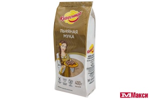 МУКА ЛЬНЯНАЯ "КУДЕСНИЦА" ПОЛУОБЕЗЖИРЕННАЯ 400Г