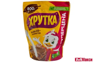 КАКАО-НАПИТОК "ХРУТКА" БЫСТРОРАСТВОРИМЫЙ 800Г ПАКЕТ (NESTLE)