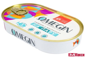 САЛАКА "OMEGIN" В МАСЛЕ С МАСЛИНАМИ 175Г Ж/Б КЛЮЧ (ЗА РОДИНУ)