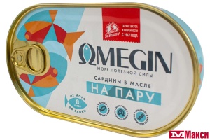САЛАКА "OMEGIN" В МАСЛЕ 175Г Ж/Б КЛЮЧ (ЗА РОДИНУ)