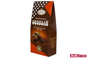 ШОКОЛАДНЫЕ КОНФЕТЫ "ОСОБЫЙ" ТЕМНЫЙ ШОКОЛАД 146Г (КРУПСКАЯ)
