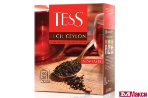 ЧАЙ "TESS" HIGH CEYLON ЧЕРНЫЙ 100ПАКЕТИКОВ (ОРИМИ-ТРЭЙД) 