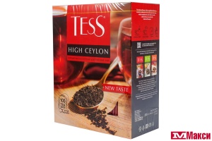 ЧАЙ "TESS" HIGH CEYLON ЧЕРНЫЙ 100ПАКЕТИКОВ (ОРИМИ-ТРЭЙД) 