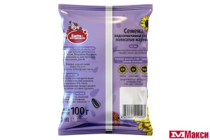 СЕМЕЧКИ "ЁШКИ-МАТРЁШКИ" ПОЛОСАТЫЕ ЖАРЕНЫЕ 100Г