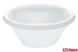 ТАРЕЛКА ОДНОРАЗОВАЯ ГЛУБОКАЯ БЕЛАЯ 0,6Л 12ШТ (СЕМЬЯ ДОВОЛЬНА)