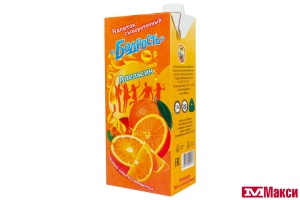 НАПИТОК СЫВОРОТОЧНЫЙ "БОДРОСТЬ" С СОКОМ УЛЬТРАПАСТЕРИЗОВАННЫЙ 950МЛ 0% (ВМОЛК) (БЗМЖ)(с соком апельсина)