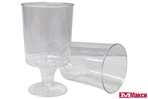 ПОСУДА: РЮМКА ОДНОРАЗОВАЯ ПРОЗРАЧНАЯ 100МЛ 6ШТ (СЕМЬЯ ДОВОЛЬНА)