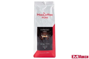 КОФЕ МОЛОТЫЙ "МАК КОФЕ" ПЬЮР ЭСПРЕССО ФОРТЕ 250Г