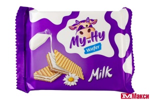 ВАФЛИ "МУ И НУ" МОЛОЧНЫЕ 70Г (СЛАДОНЕЖ)