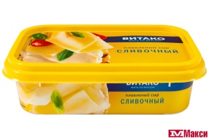 СЫР ПЛАВЛЕНЫЙ "ВИТАКО" 40% 200Г (БЗМЖ)(сливочный)