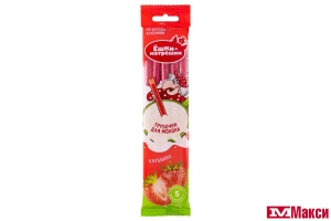 ТРУБОЧКИ ДЛЯ МОЛОКА "ЁШКИ-МАТРЁШКИ" 30Г(клубника)