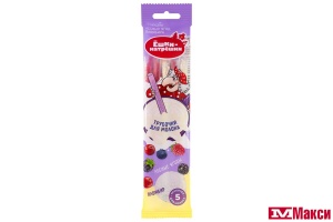 ТРУБОЧКИ ДЛЯ МОЛОКА "ЁШКИ-МАТРЁШКИ" 30Г(лесные ягоды,пломбир)