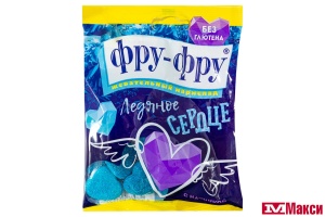 ЖЕВАТЕЛЬНЫЙ МАРМЕЛАД "ФРУ-ФРУ" ЛЕДЯНОЕ СЕРДЦЕ 80Г (ЭВРИКА)