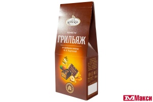 ШОКОЛАДНЫЕ КОНФЕТЫ "ГРИЛЬЯЖ ОТ ФАБРИКИ ИМ.КРУПСКОЙ" 146Г (КРУПСКАЯ)