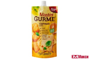 СОУС СЫРНЫЙ "MASTER GURME" 35% 200МЛ ДОЙ-ПАК (ЭФКО) 