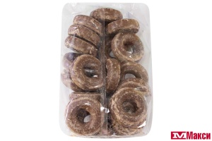 ПРЯНИКИ "ДОМАШНИЕ" ШОКОЛАДНЫЕ КОЛЕЧКИ 500Г (СЛАДКАЯ СЛОБОДА)