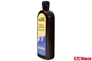 МАСЛО ЛЬНЯНОЕ "ВОЛОГОДСКОЕ" 500МЛ ПЭТ (ПРОПОЛЬЗУ)