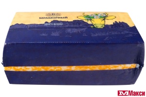 СЫР "МРАМОРНЫЙ" 45% (БЕЛОВЕЖСКИЕ СЫРЫ) (БЕЛАРУСЬ) (БЗМЖ)[средн вес 6,5]