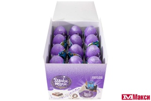 ЯЙЦО ШОКОЛАДНОЕ "ШОКИ-ТОКИ" СИНИЙ ТРАКТОР/ЧЕБУРАШКА С СЮРПРИЗОМ 20Г (КОНФИТРЕЙД) 