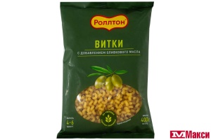 МАКАРОННЫЕ ИЗДЕЛИЯ "РОЛЛТОН" ВИТКИ С ОЛИВКОВЫМ МАСЛОМ 400Г