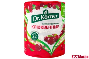 ХЛЕБЦЫ "ЗЛАКОВЫЙ КОКТЕЙЛЬ" КЛЮКВЕННЫЙ 100Г (DR.KERNER) 