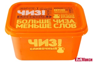 ПРОДУКТ ПЛАВЛЕНЫЙ "ЧИЗ" С СЫРОМ СЛИВОЧНЫЙ 60% 380Г (ВИТАКО) 