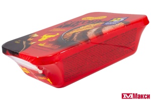 ЛАПША БЫСТРОГО ПРИГОТОВЛЕНИЯ "РОЛЛТОН" ЯИЧНАЯ С ГОВЯДИНОЙ ПО-ДОМАШНЕМУ С СОУСОМ ОГНЕННО-ОСТРЫЙ ЧИЛИ 100Г