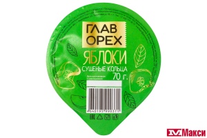 ФРУКТЫ СУШ.(ГЛАВОРЕХ) ЯБЛОКО КОЛЬЦА 70Г