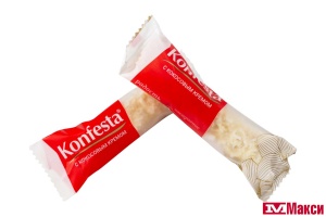 КОНФЕТЫ ГЛАЗИРОВАННЫЕ "KONFESTA" С КОКОСОВОЙ НАЧИНКОЙ (КОНФЕСТА)