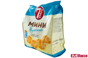 КРУАССАНЫ "7 DAYS" МИНИ 265Г(вареная сгущенка)