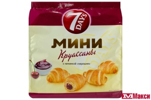 КРУАССАНЫ "7 DAYS" МИНИ 265Г(черешня)
