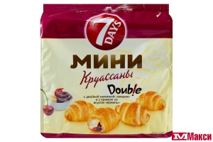 КРУАССАНЫ "7 DAYS" МИНИ 265Г(вишня-ваниль)