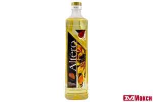 МАСЛО ПОДСОЛНЕЧНОЕ "ALTERO" С ДОБАВЛЕНИЕМ МИНДАЛЬНОГО МАСЛА 0,81Л (ЭФКО)
