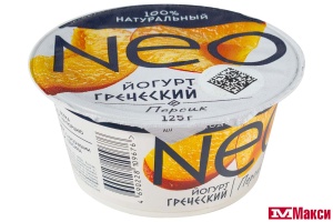 ЙОГУРТ (ВБД) "NEO" ГРЕЧЕСКИЙ С ДОБАВКАМИ 1,7% 125Г (БЗМЖ) В АССОРТ.(персик)