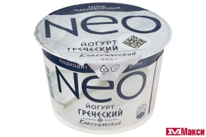 ЙОГУРТ (ВБД) "NEO" ГРЕЧЕСКИЙ КЛАССИЧЕСКИЙ 2% 230Г (БЗМЖ)