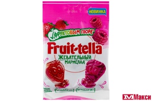 ЖЕВАТЕЛЬНЫЙ МАРМЕЛАД "ФРУТТЕЛЛА" ФРУКТОВОЕ ПЮРЕ 36Г (VAN MELLE)