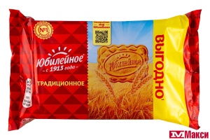 ПЕЧЕНЬЕ "ЮБИЛЕЙНОЕ" ВИТАМИНИЗИРОВАННОЕ ТРАДИЦИОННОЕ 224Г (МОН' ДЭЛИС РУСЬ)