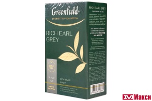 ЧАЙ "GREENFIELD" РИЧ ЭРЛ ГРЕЙ ЧЕРНЫЙ 100Г (ОРИМИ-ТРЭЙД)